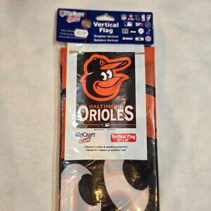 Wincraft Baltimore Orioles Vertical Flag Banner MLB Indoor Outdoor 27" x 37"